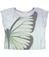 Forever 21 Womens Butterfly Graphic T-Shirt