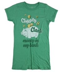 Local Celebrity Womens Cliggity Clank Graphic T-Shirt