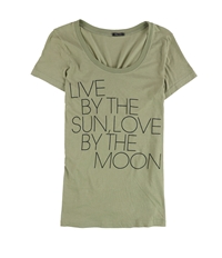 Dirty Violet Womens Live By The Sun Graphic T-Shirt, TW1