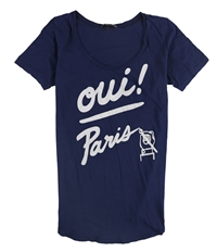 Truly Madly Deeply Womens Oui! Paris Graphic T-Shirt