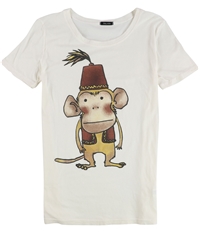 Dirty Violet Womens Monkey Graphic T-Shirt
