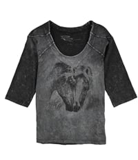 Robin Caspari Womens Horse Heart Graphic T-Shirt, TW2