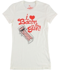 Local Celebrity Womens I Love Bacon In The Sun Graphic T-Shirt