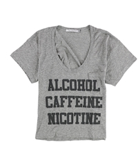 Truly Madly Deeply Womens Alcohol Caffeine Graphic T-Shirt, TW2