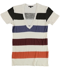 Truly Madly Deeply Womens Striped Basic T-Shirt, TW2