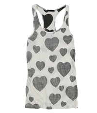 Dirty Violet Womens Hearts Tank Top