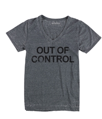 Mouchette Womens Out Of Control Graphic T-Shirt