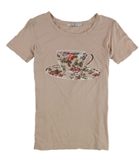 Truly Madly Deeply Womens Cup & Plate Graphic T-Shirt