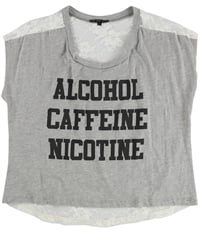 Truly Madly Deeply Womens Alcohol Caffeine Graphic T-Shirt, TW1