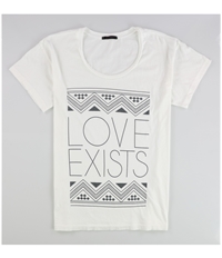 Dirty Violet Womens Love Exists Graphic T-Shirt