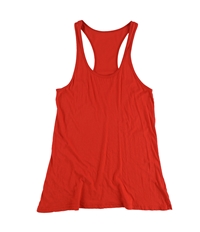 Tags Weekly Womens Solid Racerback Tank Top, TW2