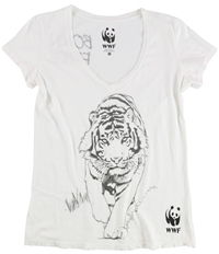 Wwf Womens Born Free Tiger Graphic T-Shirt