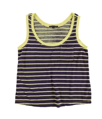 Truly Madly Deeply Womens Striped Tank Top