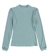 Project Social T Womens Ribbed Mock Neck Pullover Sweater, TW1