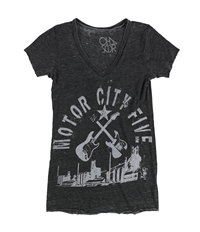 Chasor Womens Motor City Five Graphic T-Shirt