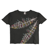 Tags Weekly Womens Feathers Graphic T-Shirt
