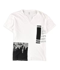 I-N-C Mens Chicago Graphic T-Shirt, TW2