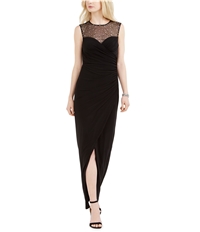 Vince Camuto Womens Embellished Gown Dress, TW1