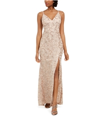 Vince Camuto Womens Sequin Gown Dress, TW2