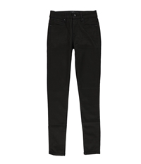Dstld Womens Solid High Rise Skinny Fit Jeans