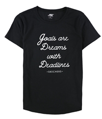 Skechers Womens Goals And Dreams Graphic T-Shirt