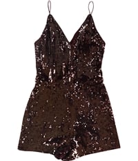 Guess Womens Sequined Romper Jumpsuit, TW1