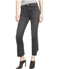 Hudson Womens Holly High Waist Flare Cropped Jeans
