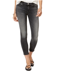 Hudson Womens Faded Skinny Fit Jeans