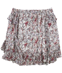 Iro Womens Ruffle Mini Skirt