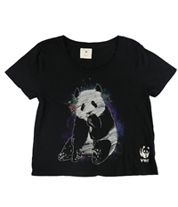Forever 21 Womens Panda Graphic T-Shirt