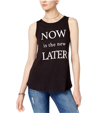 Carbon Copy Womens Now Is The New Later Tank Top