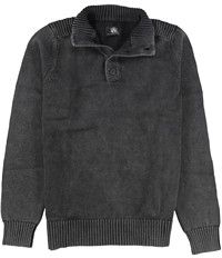 Rock & Republic Mens Henley Mock-Neck Pullover Sweater