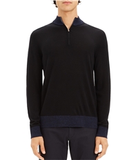 Theory Mens Quarter Zip Pullover Sweater