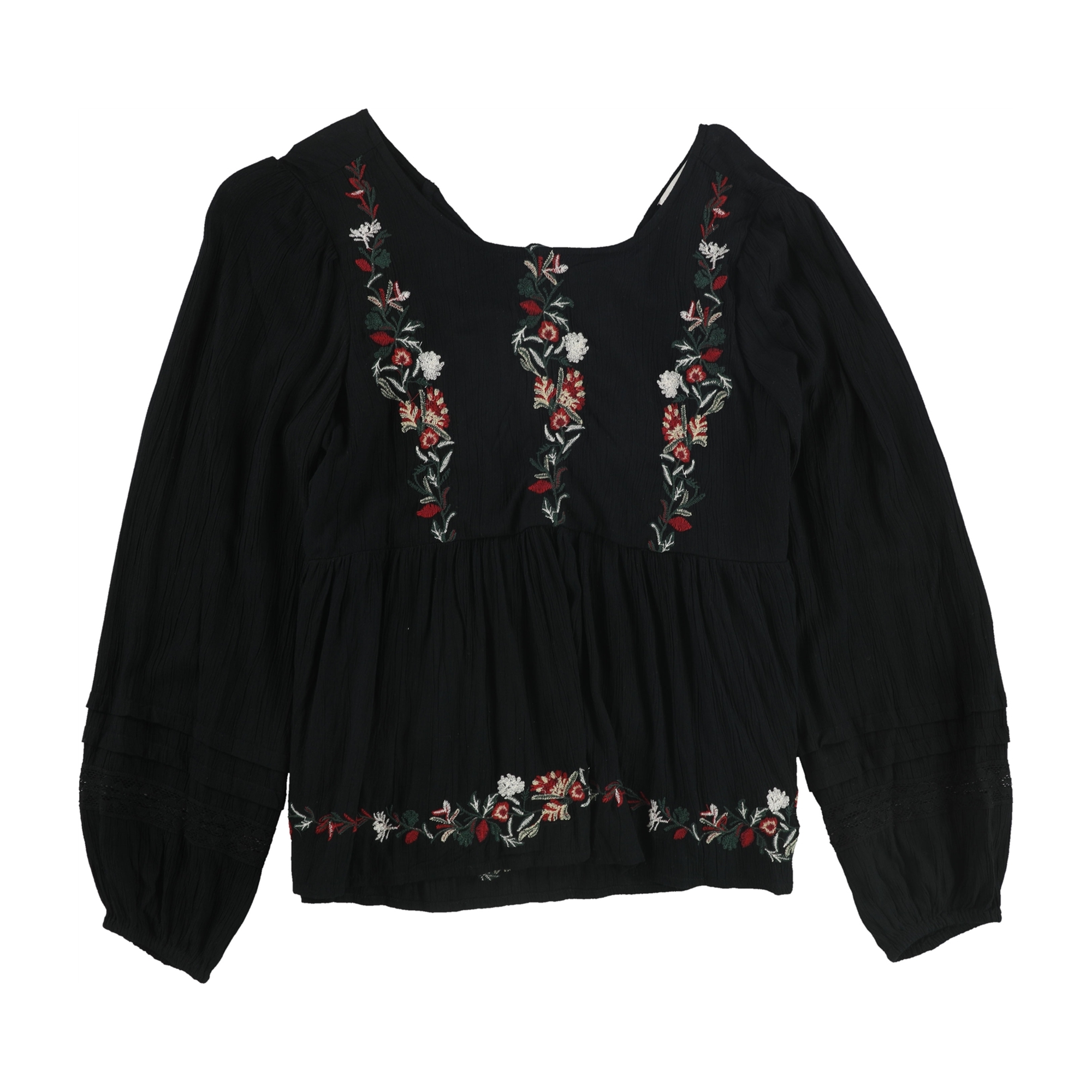 Buy a American Eagle Womens Floral Peasant Blouse TW6 Tagsweekly