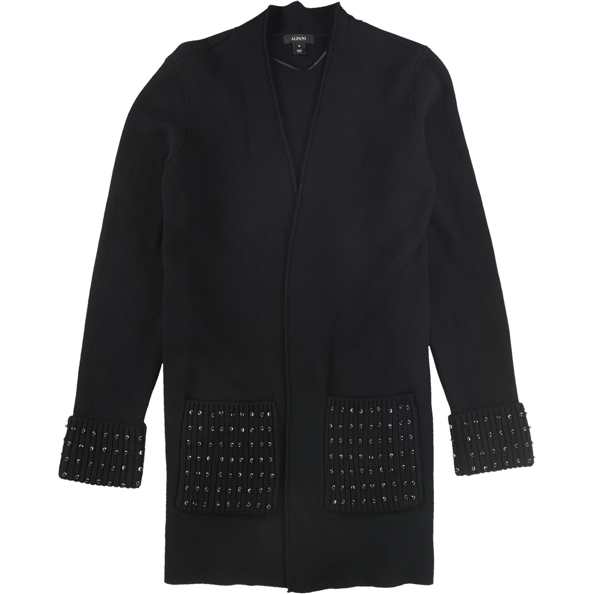 Buy a Alfani Womens Embellished Cardigan Sweater Tagsweekly