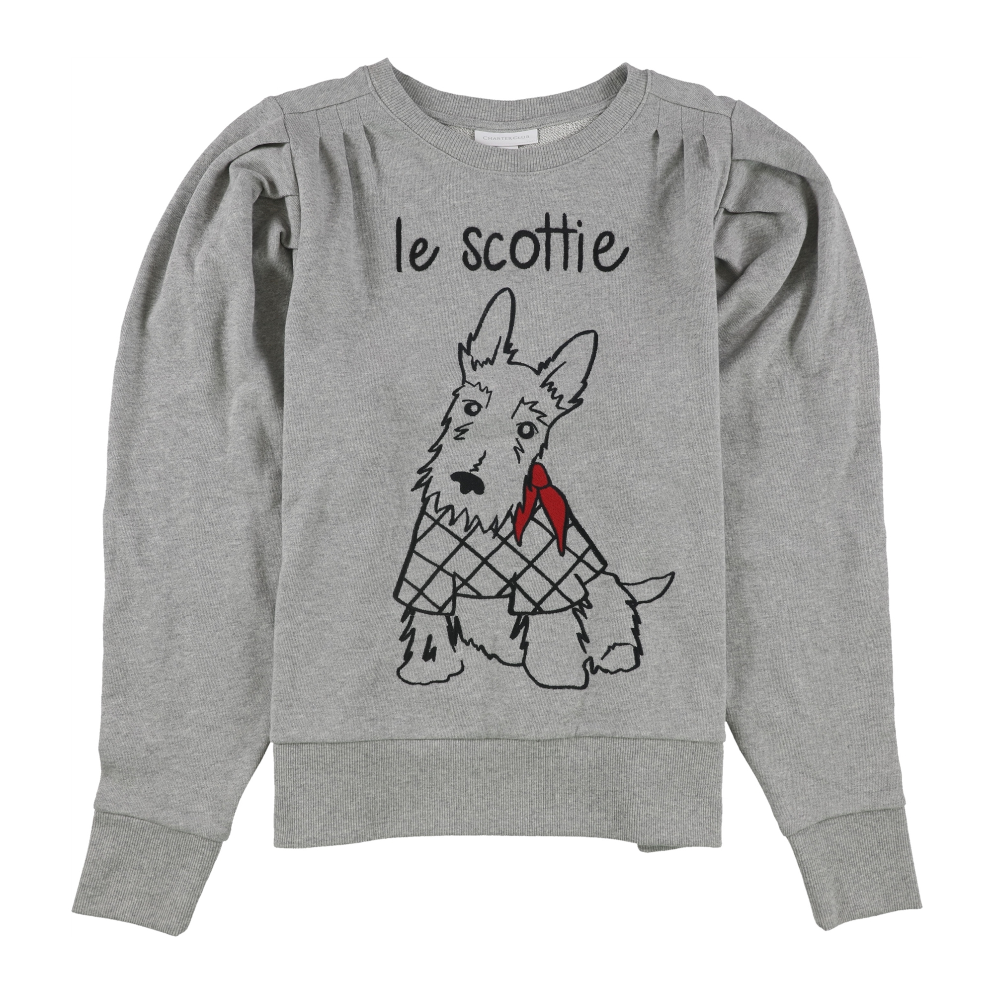 Charter club store scottie sweater