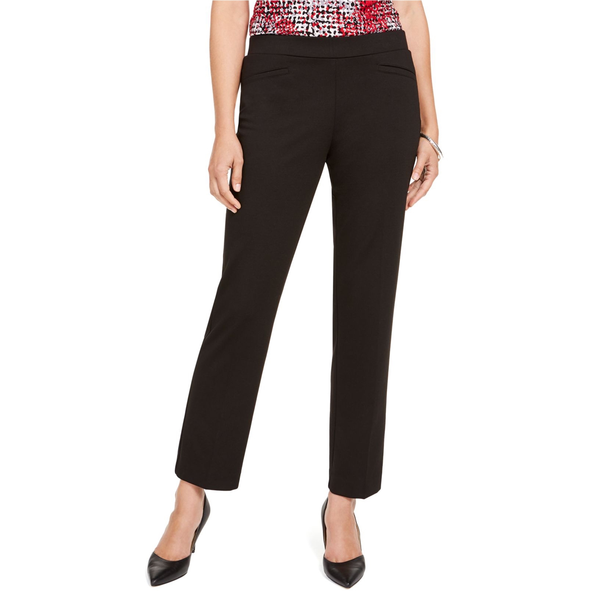 Buy a Womens Kasper Solid Casual Trouser Pants Online | TagsWeekly.com, TW1