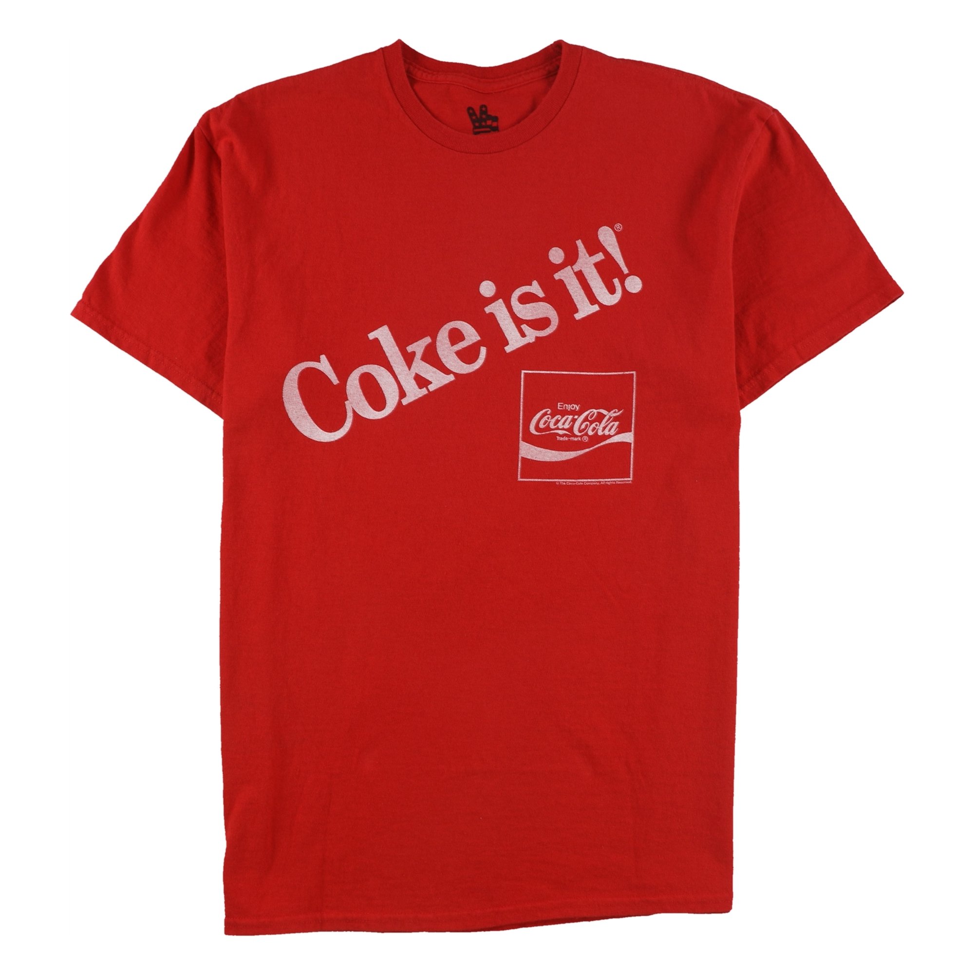 Red coca cola t shirt online