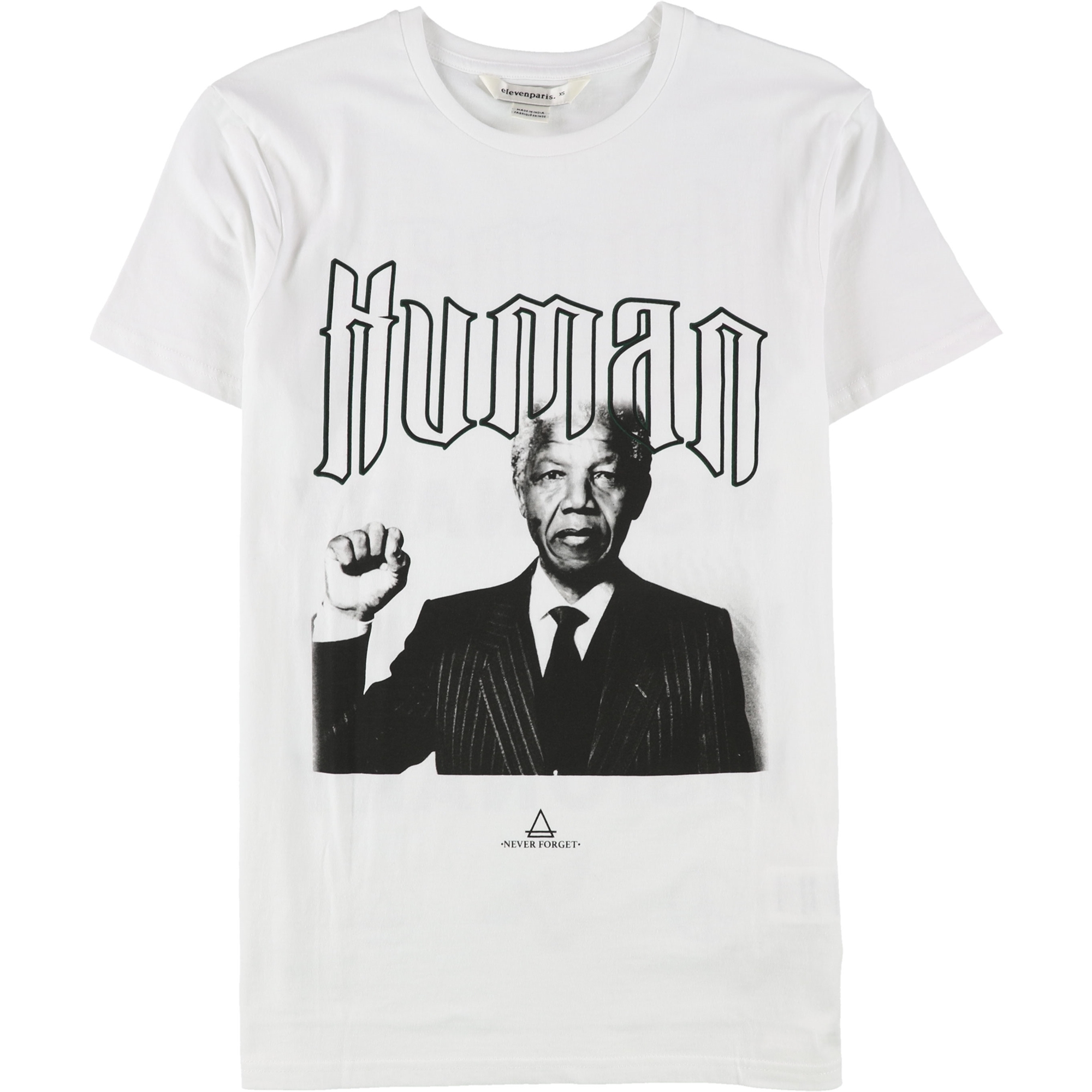 Buy a Elevenparis Mens Human Graphic T Shirt Tagsweekly