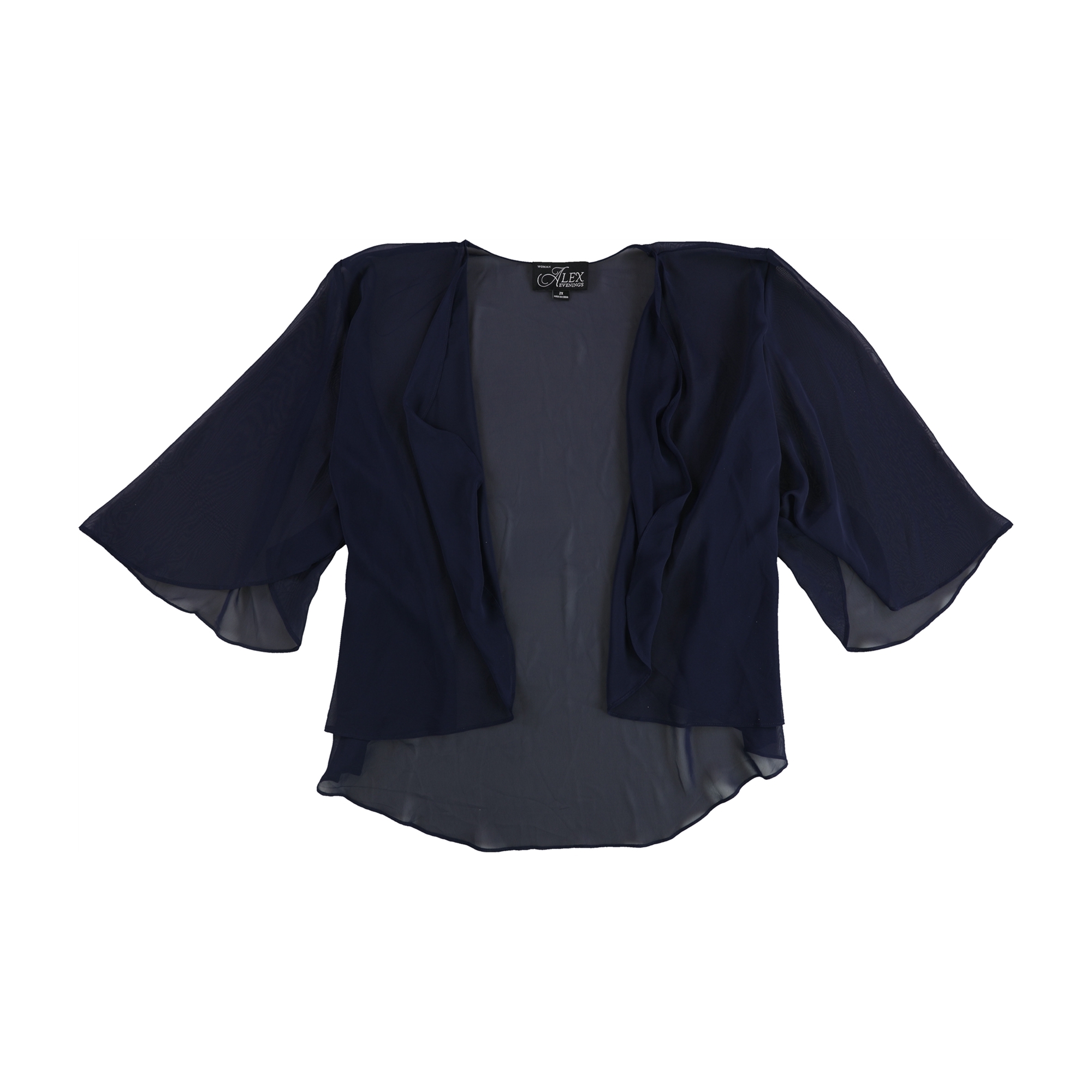 Buy a Alex Evenings Womens Chiffon Bolero Jacket Tagsweekly