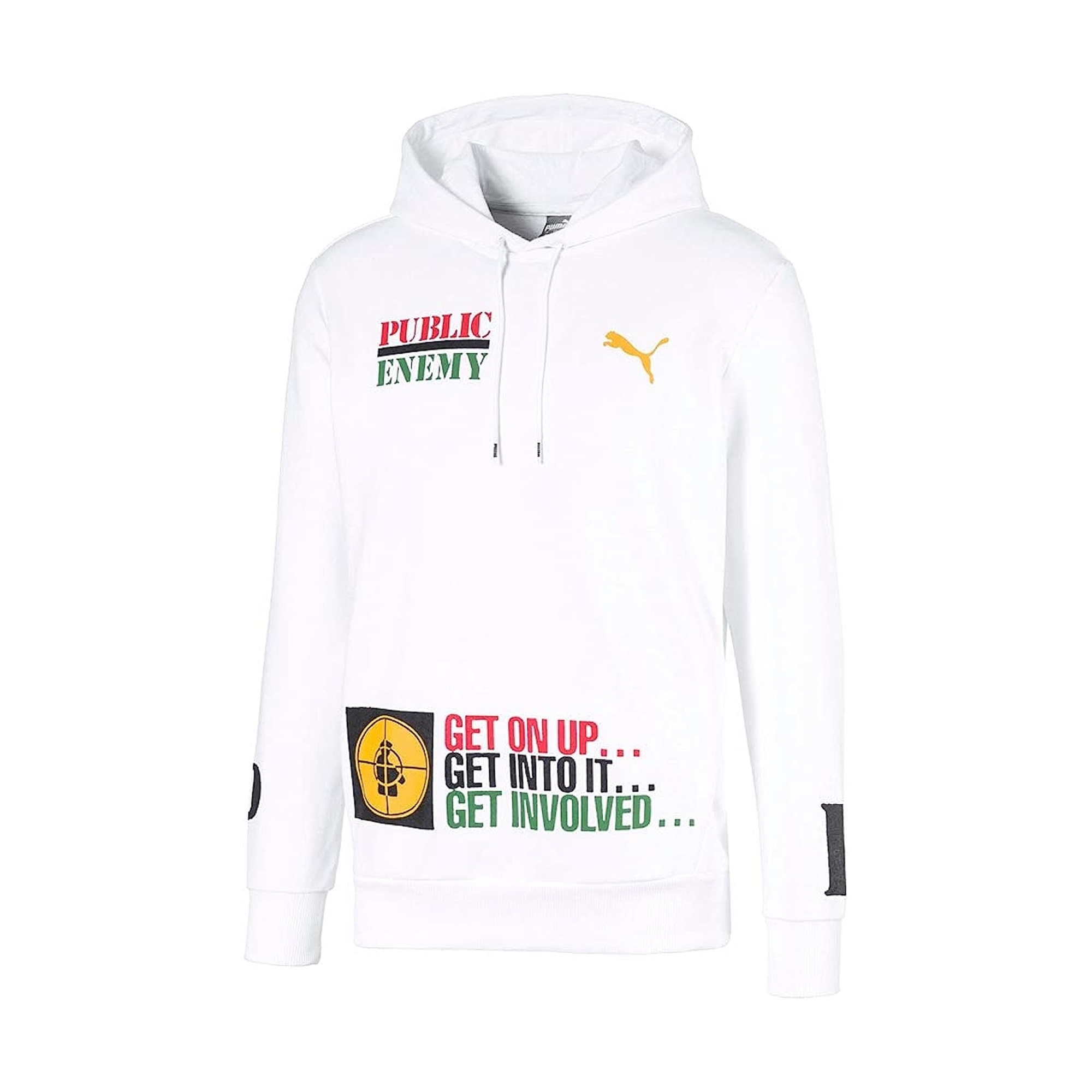 Buy a Puma Mens Public Enemy Hoodie Sweatshirt Tagsweekly