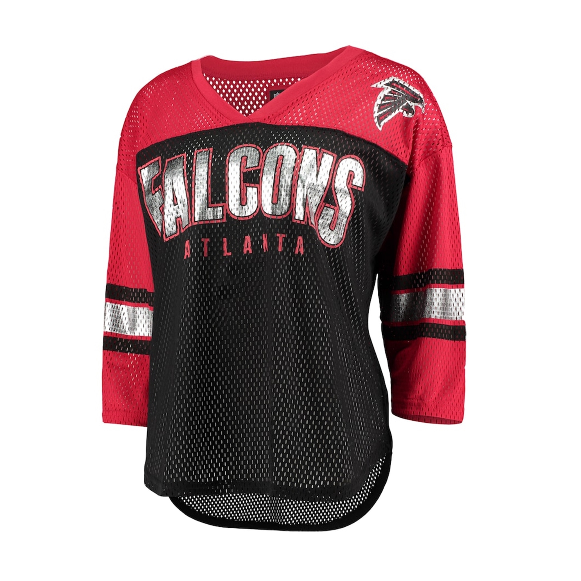 Atlanta falcons bling jersey top