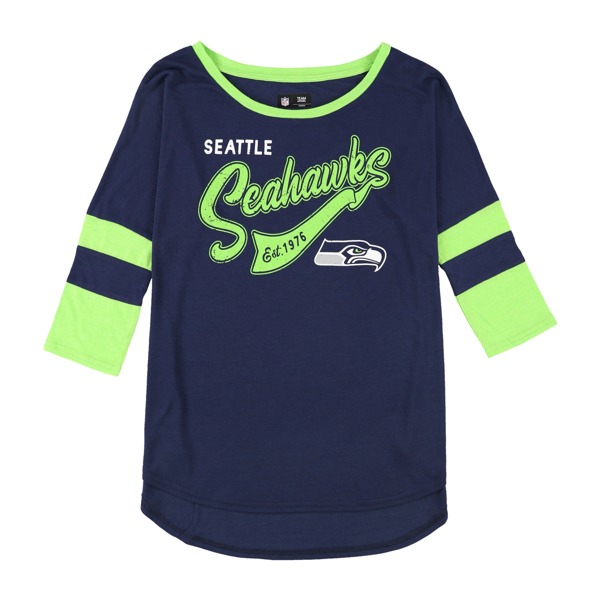 Nike Pride (NFL Seattle Seahawks) Women's 3/4-Sleeve T-Shirt.