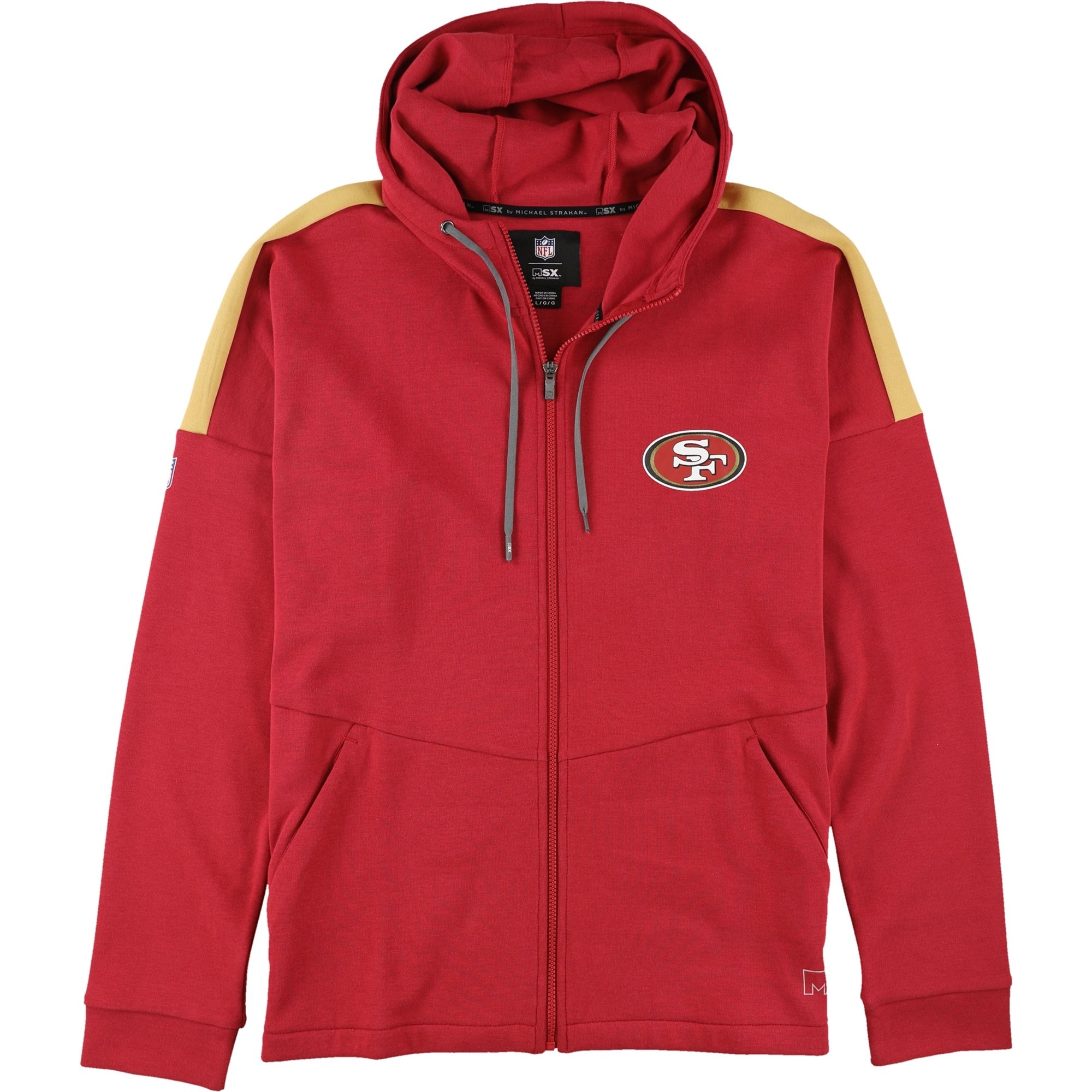G-III Sports Mens San Francisco 49ers Hoodie Sweatshirt, SNF