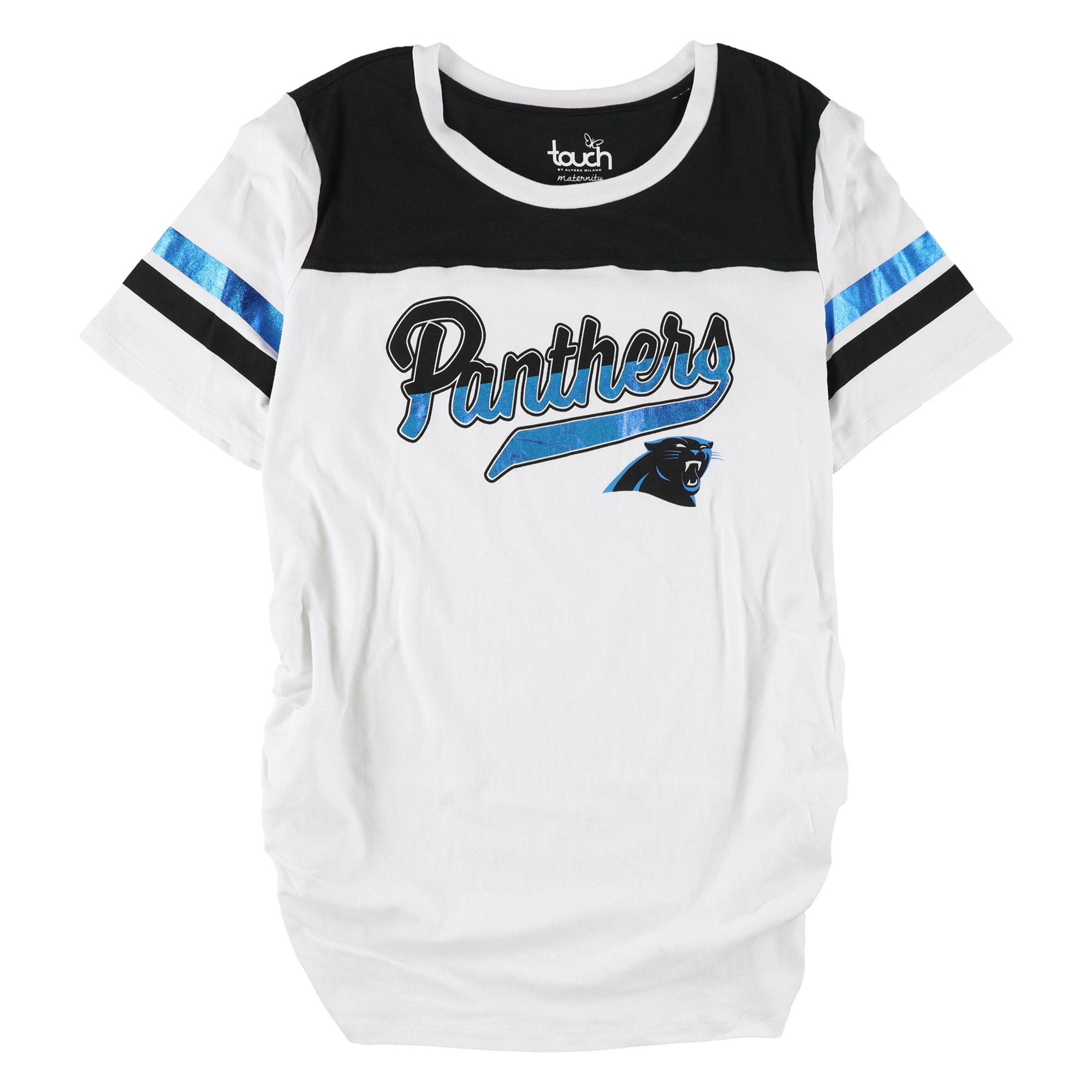 Tops, Carolina Panthers Football Glitter Tshirt