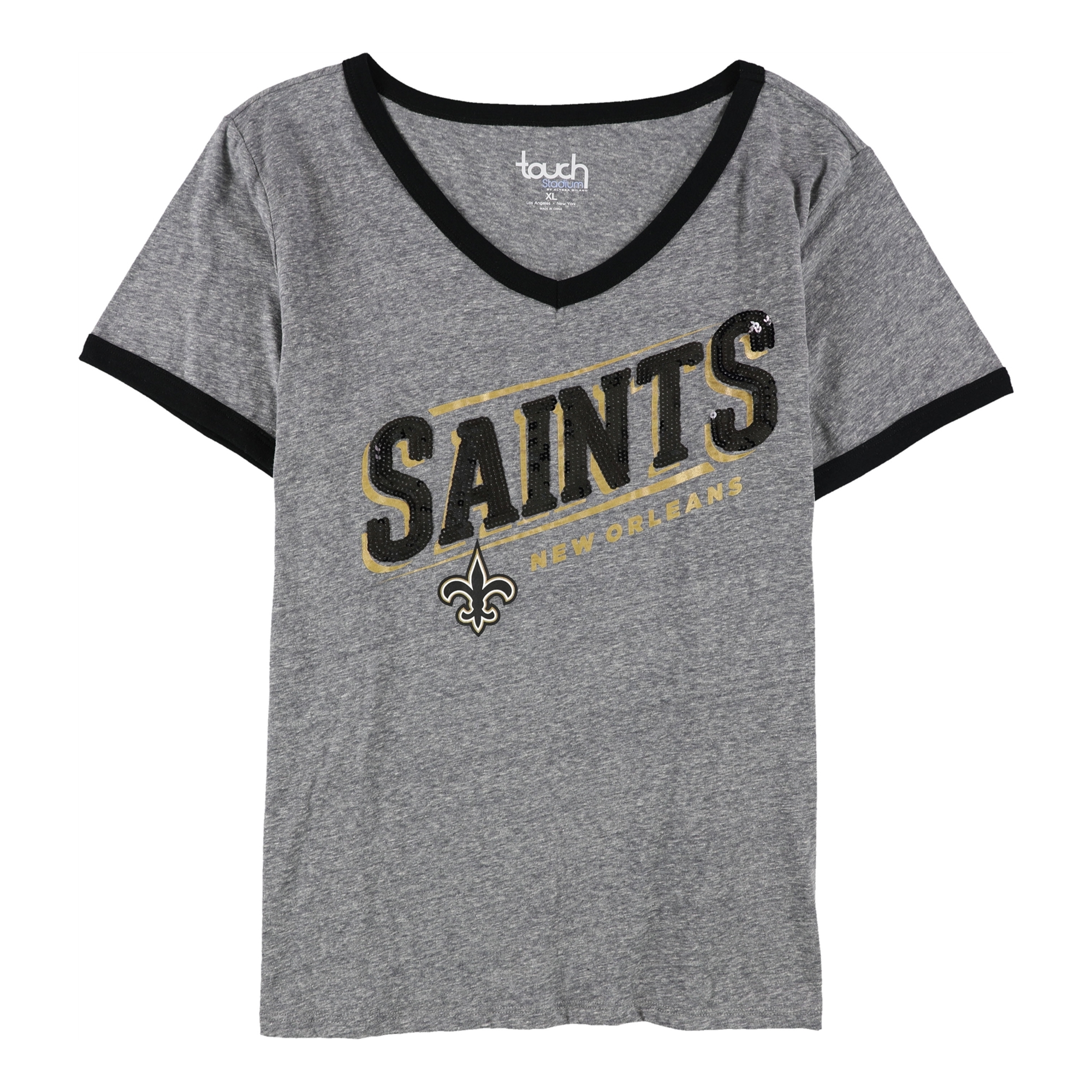 New New Orleans Saints Touch Alyssa Milano NFL Football women's Small S  shirt