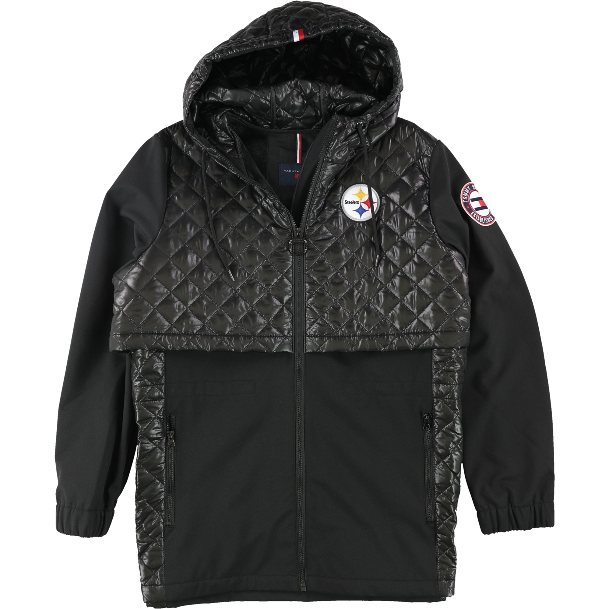Tommy hilfiger steelers windbreaker on sale