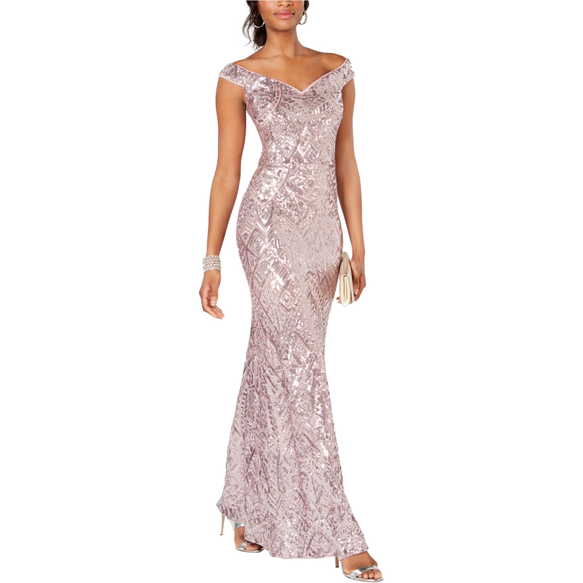 Betsy & hotsell adam sequin dresses
