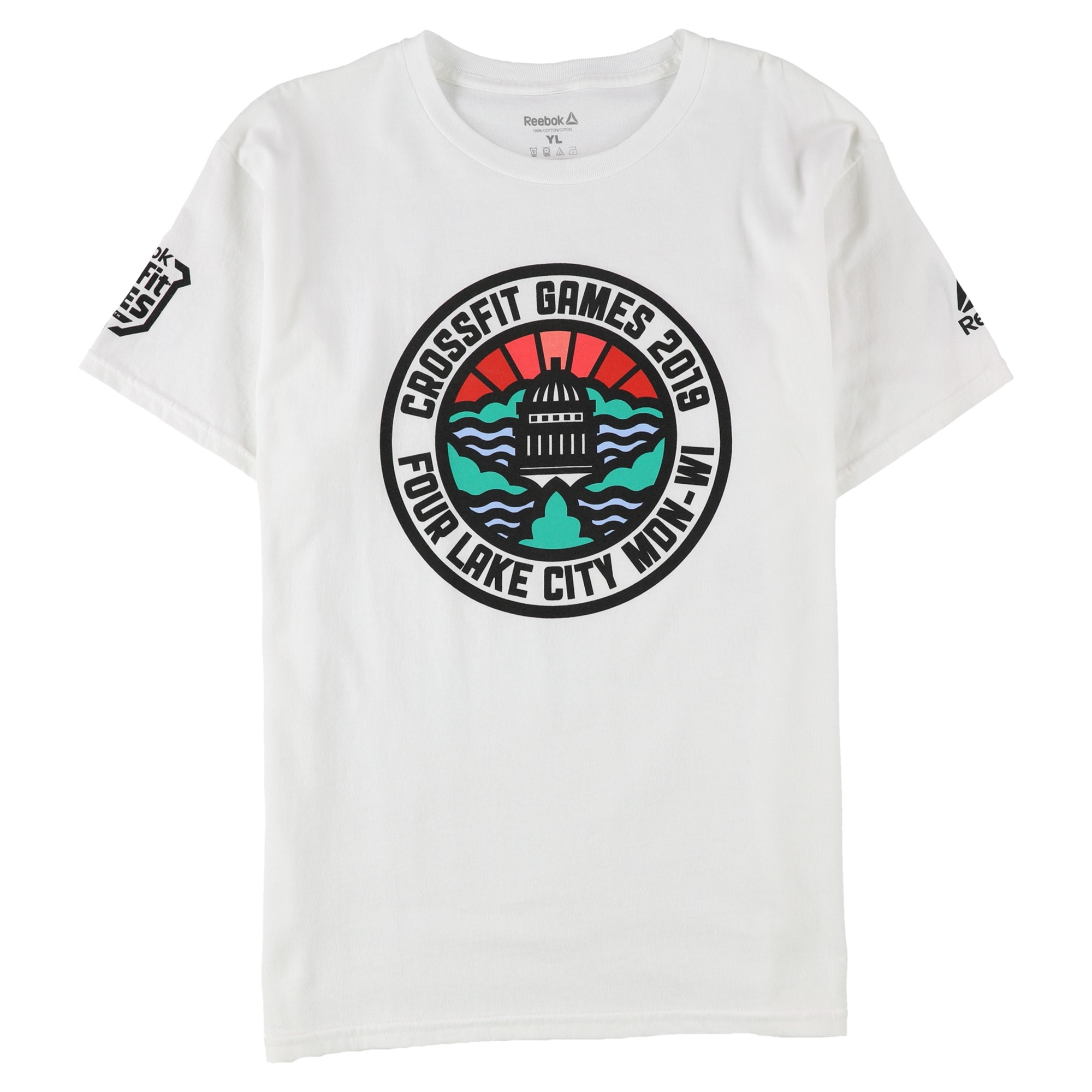 Shaded Held og lykke Karu Buy a Boys Reebok CrossFit Games 2019 Four Lake City MDN-WI Graphic T-Shirt  Online | TagsWeekly.com