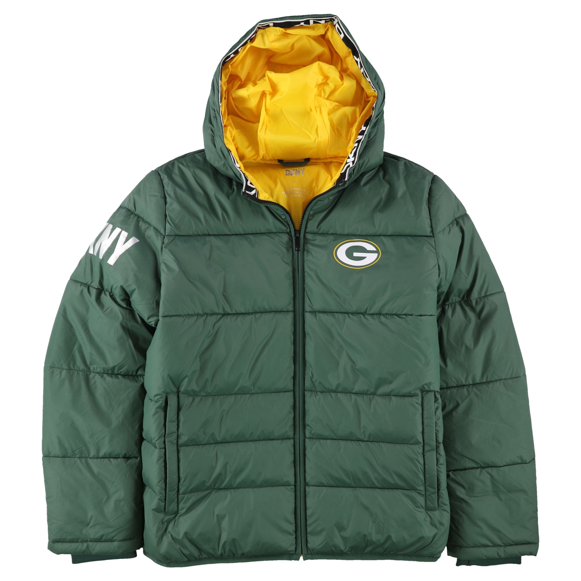 Buy a Dkny Womens Green Bay Packers Down Jacket Tagsweekly
